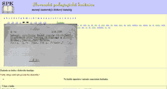 Desktop Screenshot of isis.spgk.sk
