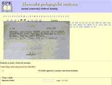 Tablet Screenshot of isis.spgk.sk